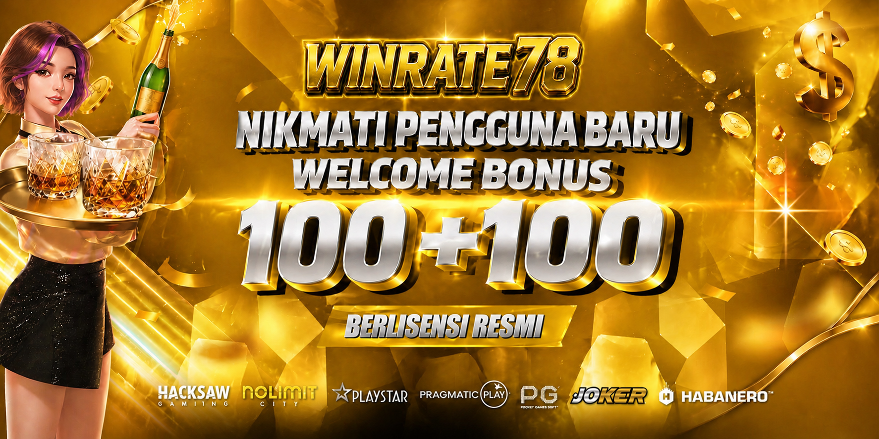 SLOT – WELCOME BONUS 100% 