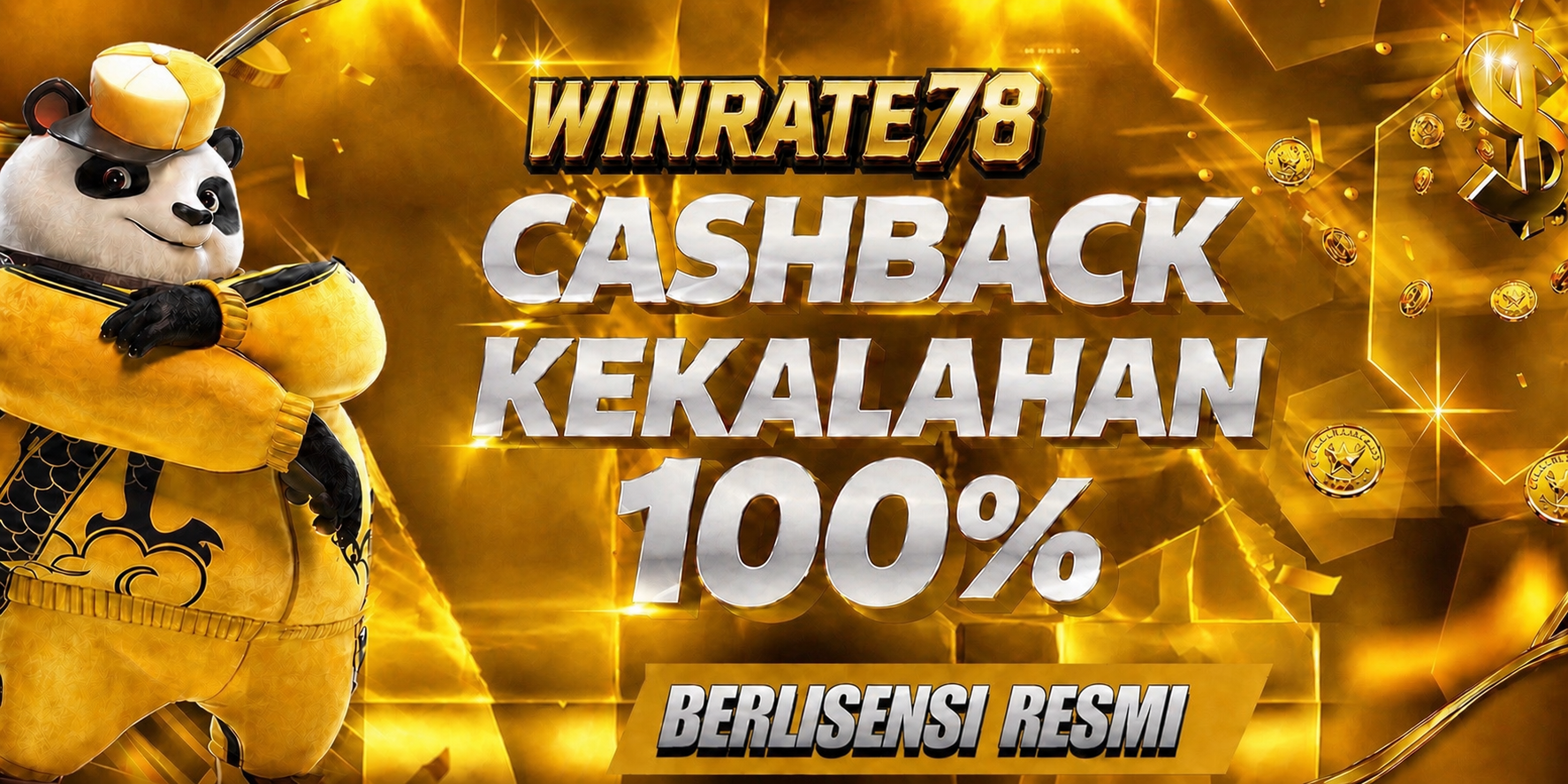 GARANSI KEKALAHAN 100% 